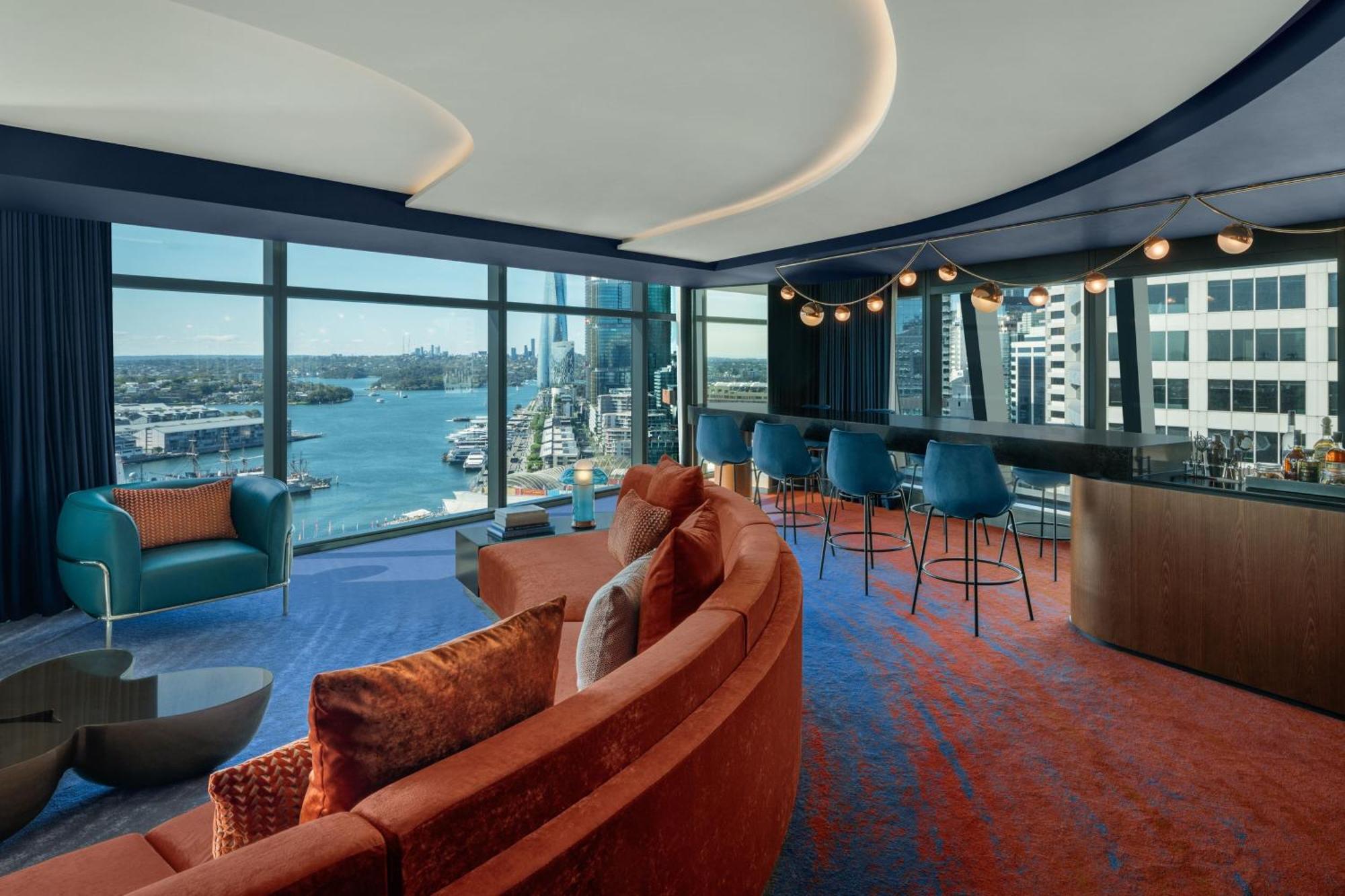 Hotel W Sídney Exterior foto The Club Lounge at the Westin Boston Seaport District