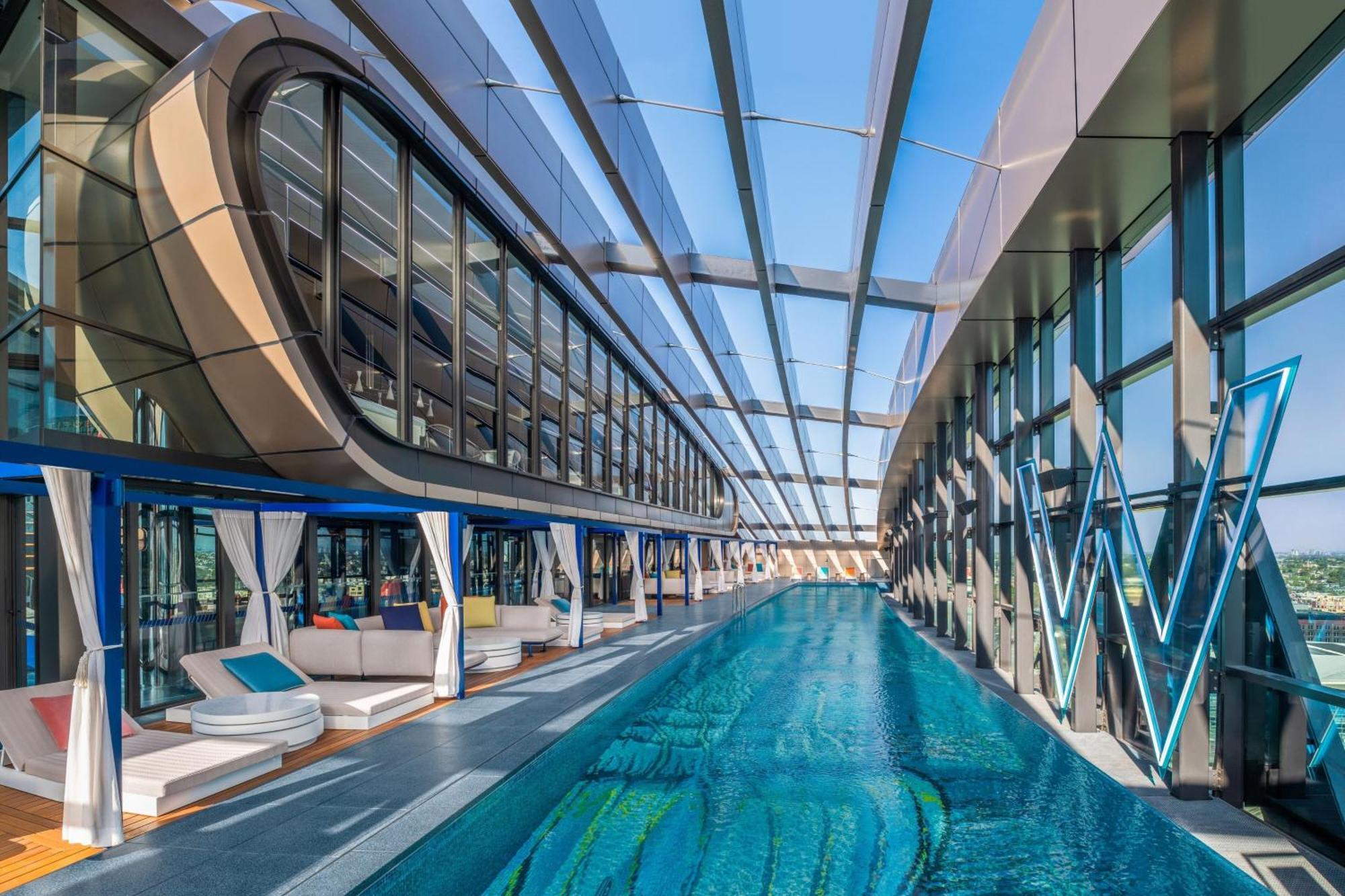 Hotel W Sídney Exterior foto Skyline pool
