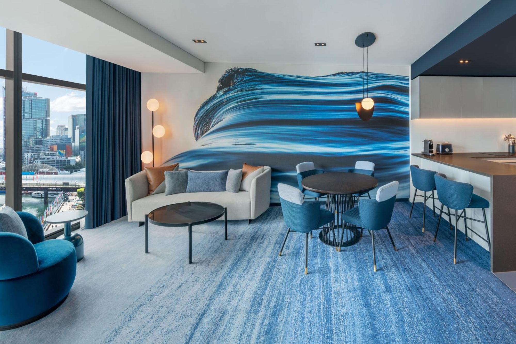 Hotel W Sídney Exterior foto The Living Room at The Standard East Village