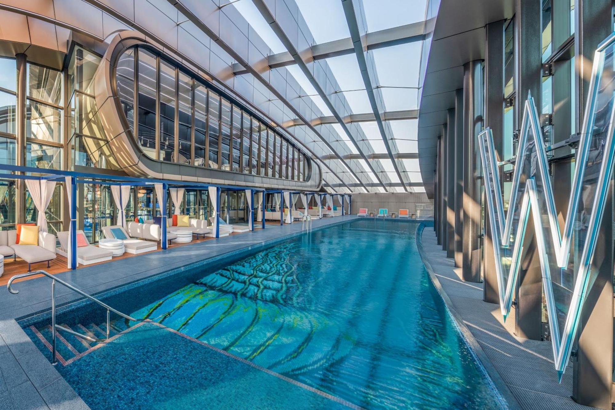 Hotel W Sídney Exterior foto The pool at the 2012 London Aquatics Centre
