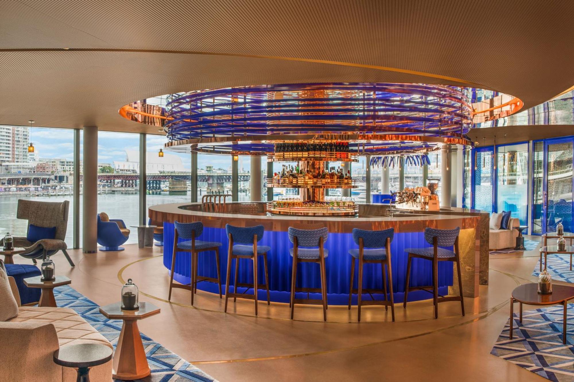 Hotel W Sídney Exterior foto The bar at the Blue Note lounge